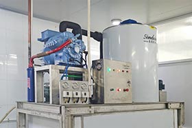 山東日照，日產5噸片冰機，用于海鮮水產加工